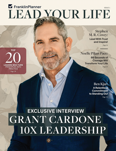 FranklinPlanner — Lead Your Life, featuring Grant Cardone